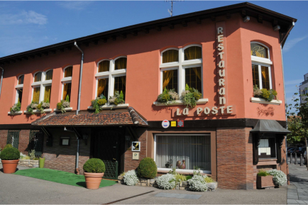 Le restaurant La Poste - Kieny à Riedisheim