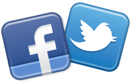Twitter et Facebook