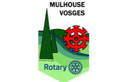 Fanion du Rotary Club Mulhouse Vosges